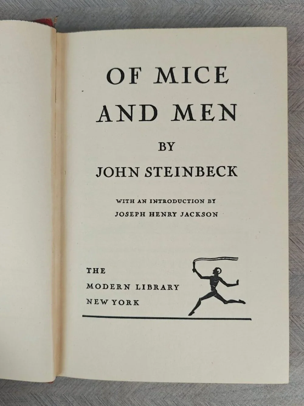 Modern Library classic 1937